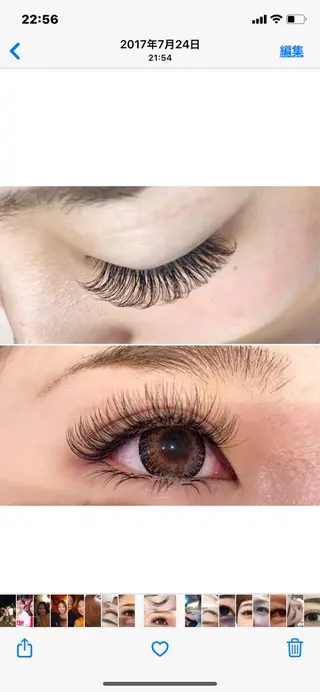 マツエク・マツパ kelly eye立町店のマツエク・マツパデザイン