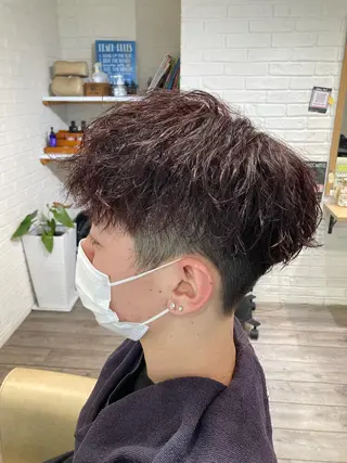 ショート カラー メンズ hair Luana所属・☆田中 亨一☆のヘアスタイル