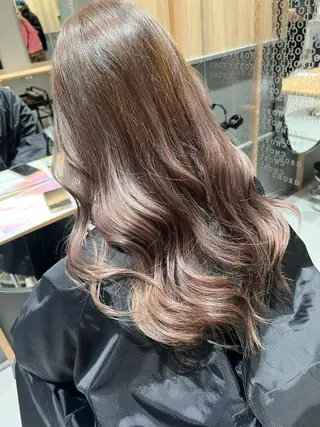 セミロング カラー 🦄Rena 🦄のヘアスタイル