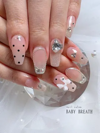 ネイル BABY  BREATH所属・y natsumiのネイルデザイン
