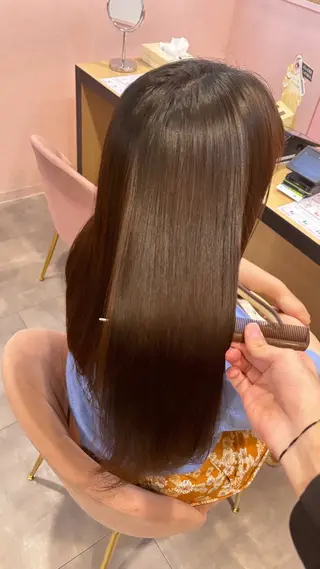 ロング 髪質改善 田中大貴のヘアスタイル