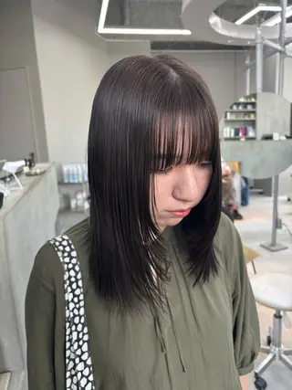 ミディアム kurune所属・kurune fuyuのヘアスタイル