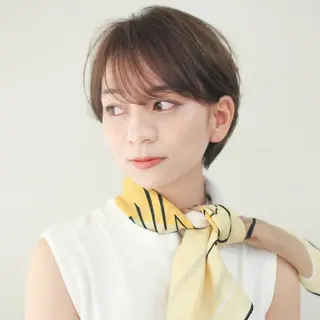 ショート ruen 上通り　髪質改善＆ショートカット所属・💫熊本上通り💫 田口 紗羅のヘアスタイル
