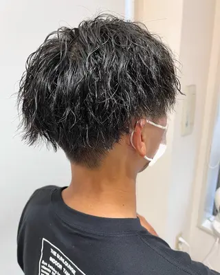 パーマ メンズ Feel luce所属・坂野 智也のヘアスタイル