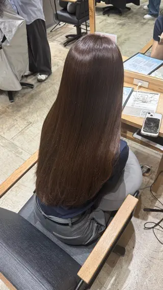 ロング カラー きたい みゅうのヘアスタイル