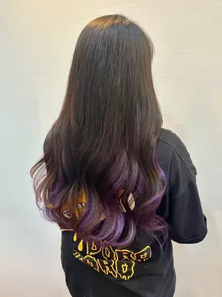 ロング カラー 𝒌𝒚𝒐𝒌𝒂 🍀のヘアスタイル