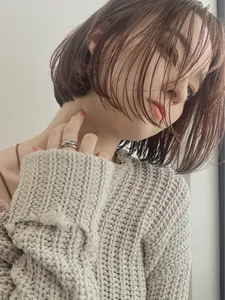 ショート 石垣 凜のヘアスタイル