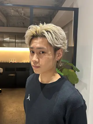 ショート メンズパーマ/メンズ カット/伊藤　げんのヘアスタイル