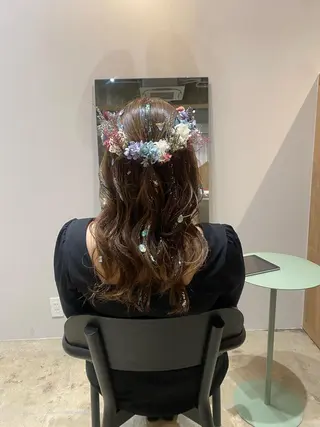 セミロング レイヤーカット/ ダブルカラー/櫻井のヘアスタイル