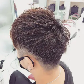 ショート ヘアアレンジ メンズ 🐺一ノ瀬 凌 / デザインウルフ🐺のヘアスタイル