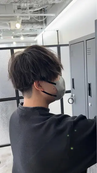 メンズ ✨パーマ×ハイトーン Futo✨のヘアスタイル