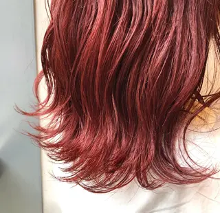 ミディアム カラー 圧倒的透明感カラー nana🦕のヘアスタイル