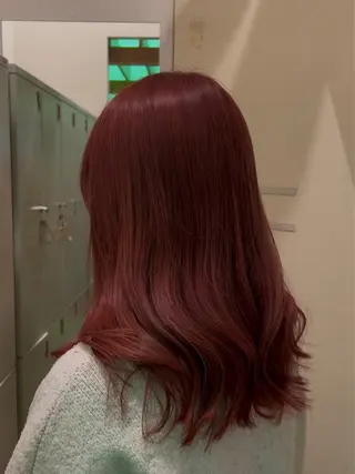 カラー 中村 翔那のヘアスタイル