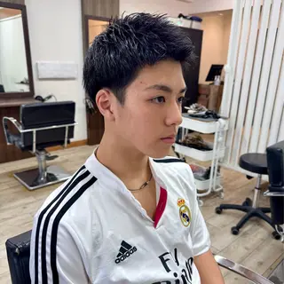 ショート メンズ 【池袋/スパイキー ショート】ⓝⓘⓜⓤのヘアスタイル