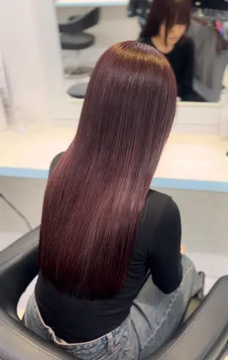 カラー NANA🥀韓国ヘア /レイヤー/暖色🥀のヘアスタイル