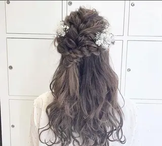 ヘアアレンジ 🦋ミルクティーベー ジュ🦋mayukiのヘアスタイル