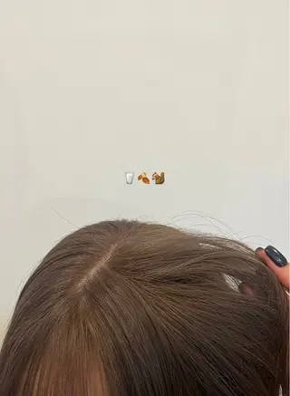 ロング カラー フクシママユ / 柔らかカラーのヘアスタイル