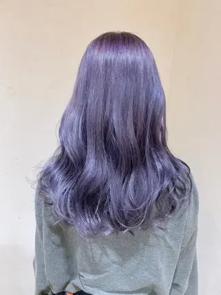 セミロング カラー パーマ ヘアアレンジ filo byFeria渋谷所属・縮毛矯正/美髪 髪質改善/石田幸輔のヘアスタイル