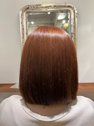 ミディアム カラー 🍏Rio🍏 Color☆*。のヘアスタイル