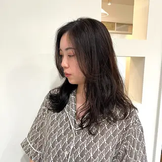 セミロング カラー 🌱カラー&トリート メント🌱SOUTAのヘアスタイル