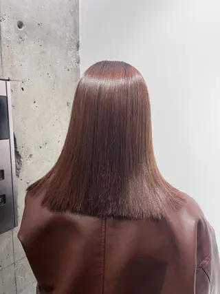 セミロング カラー newi 天王寺 🪐airiのヘアスタイル