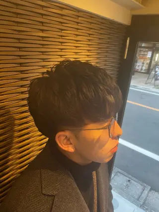 パーマ メンズ KEEN creative hair所属・メンズカット 重松のヘアスタイル