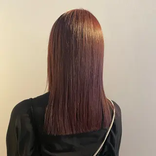 セミロング カラー 博多|Sakurai Ayumiのヘアスタイル