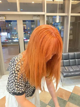 ロング ⭐️透明感カラー/ パーマ⭐️宮野翔のヘアスタイル