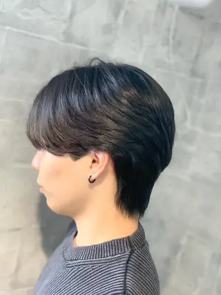 メンズ ank classic hair【アンククラシックヘアー】所属・ハイライト職人撮影 モデル募集！齋藤祐哉のヘアスタイル