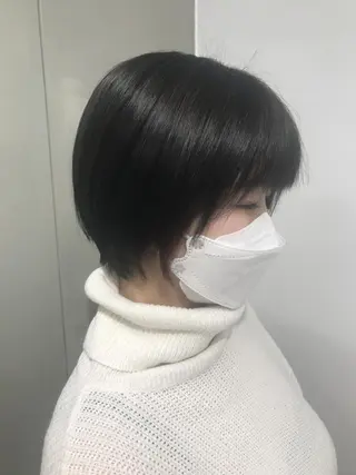 ショート カラー ショート/グレージュ 鈴木春樹のヘアスタイル