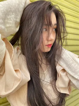 ロング mono.所属・南茨/ヘッドスパ /カット/momoのヘアスタイル