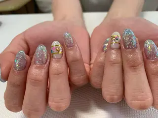 ネイル rukianail 新里のネイルデザイン
