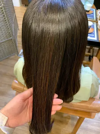 セミロング 林 花鈴🐇🌸のヘアスタイル