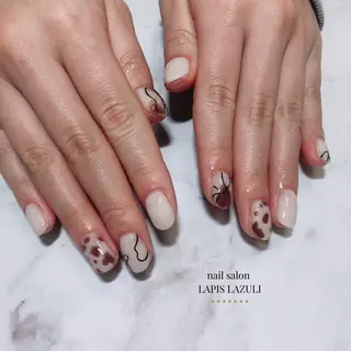 ネイル nail salon ラピスラズリのネイルデザイン