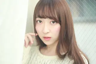 ロング カラー *くせ毛に特化* 【yun】のヘアスタイル