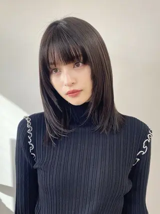 ミディアム 千葉 瞬のヘアスタイル