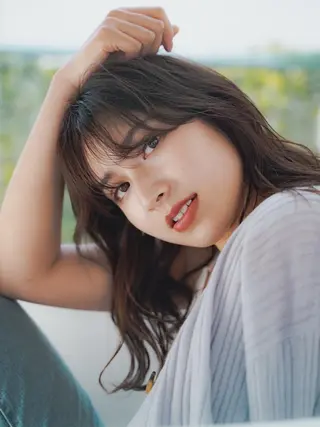 セミロング 柳下 涼のヘアスタイル