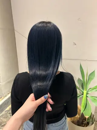 ロング カラー 🗽デザインカラー/ パーマ/MIRU🗽のヘアスタイル