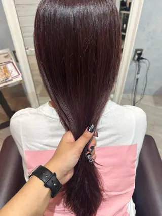 ロング カラー tiravento 南船場店所属・nana 韓国スタイル🇰🇷のヘアスタイル