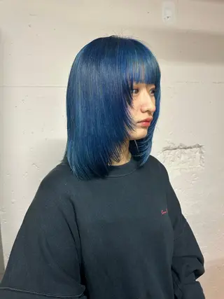 カラー tokute 片岡心🐥のヘアスタイル