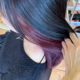 カラー 加藤 雄大のヘアスタイル