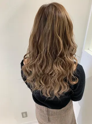 カラー Lee 甲子園のヘアスタイル