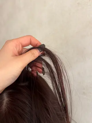 ミディアム hiyoka🐈‍⬛ ◎暖色カラー🥀のヘアスタイル