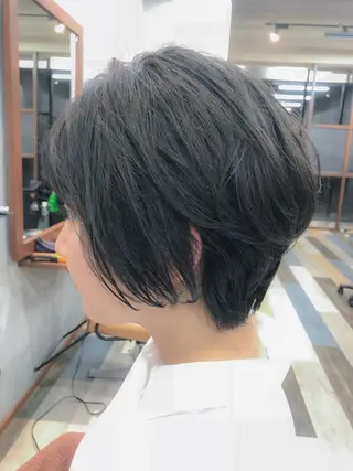 ショート カラー 💘トレンドスタイル 💘透明感ヘアのヘアスタイル