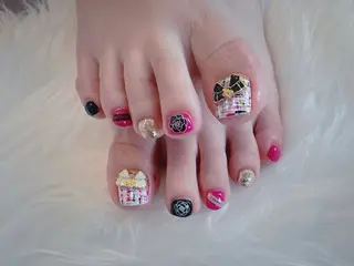 ネイル 【Eclat エクラ】nail&beauty所属・Eclat〔エクラ〕 MOEKA𝜗𝜚*のネイルデザイン