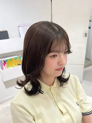 ミディアム ParveMix 🩶🫧入江 香名のヘアスタイル