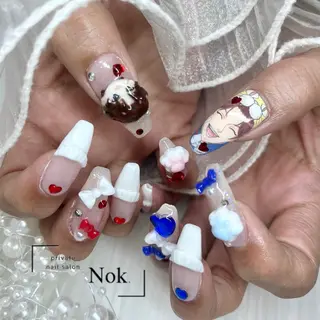 ネイル 池袋痛ネイル Nok. 渡辺のネイルデザイン