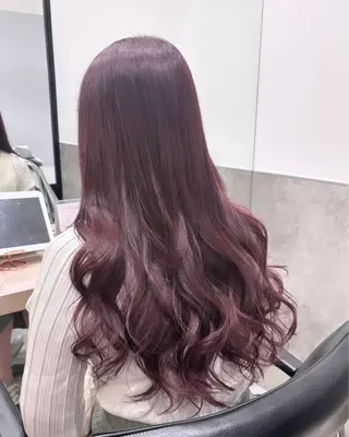 ロング カラー 💗ガーリーヘア🎀 saki💗のヘアスタイル