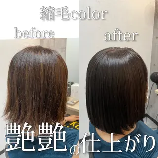 パーマ 髪質改善カラー特化 井上秀樹のヘアスタイル