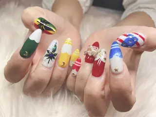 ネイル ティーエヌ 金山駅東口店のネイルデザイン